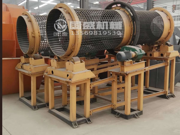 無軸滾軸篩石機 無軸滾軸篩石機